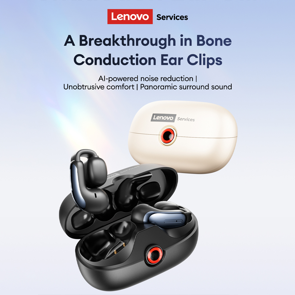 Earphones - Lenovo LES-108 Kemik İletimli TWS Kulak