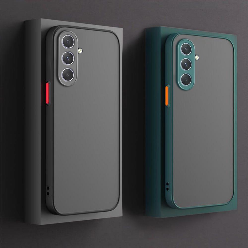 Matte Hard Pc Back Case - Lüks Mat Samung A15 A05 A05s