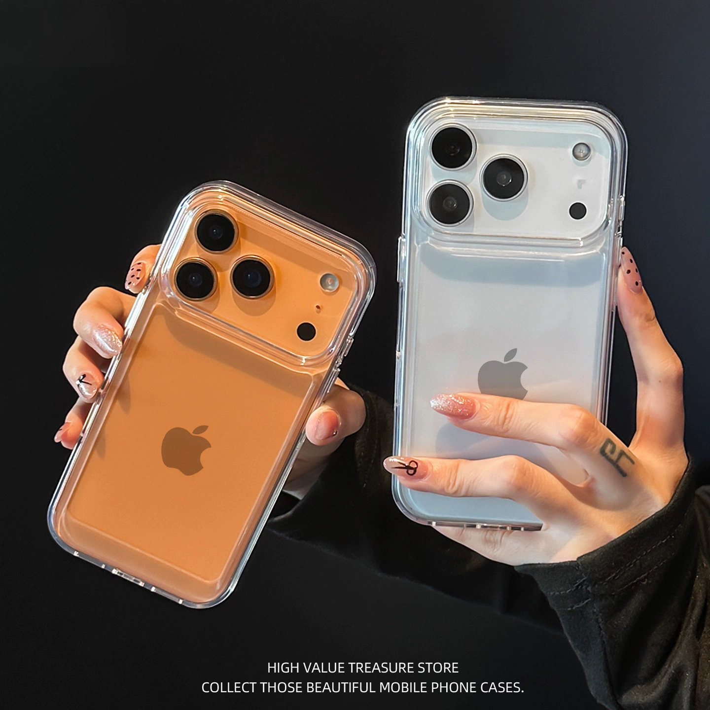 Clear Shockproof Bumper Case - iPhone 17 Air 16 15 14