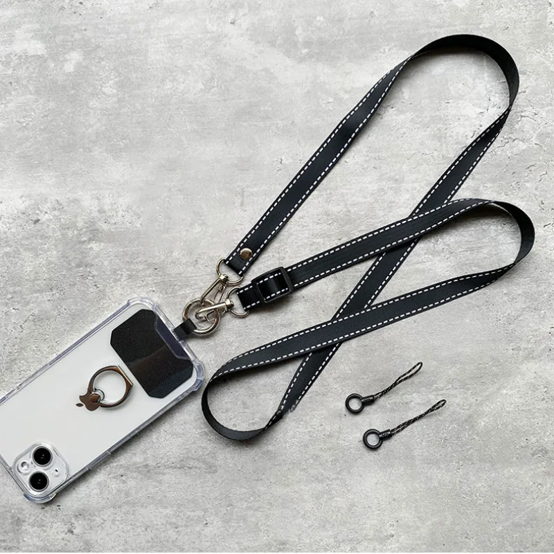 Crossbody Lanyard Neck Strap Case - Evrensel klip conta anti-kayıp cep telefonu