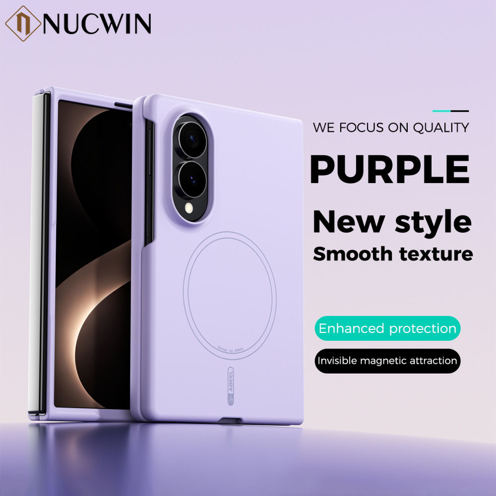 Liquid Silicone Magnetic Phone Case - Samsung Galaxy Z Fold 8 için
