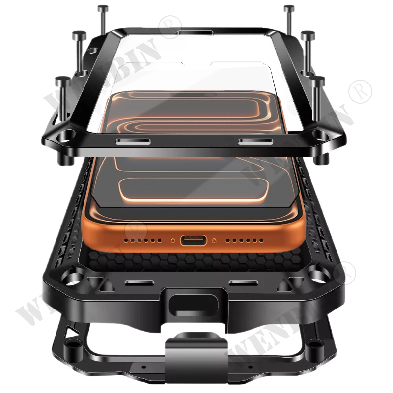 Heavy Duty 360 Full Body Protective Case - iPhone 17 16 15 Pro Max