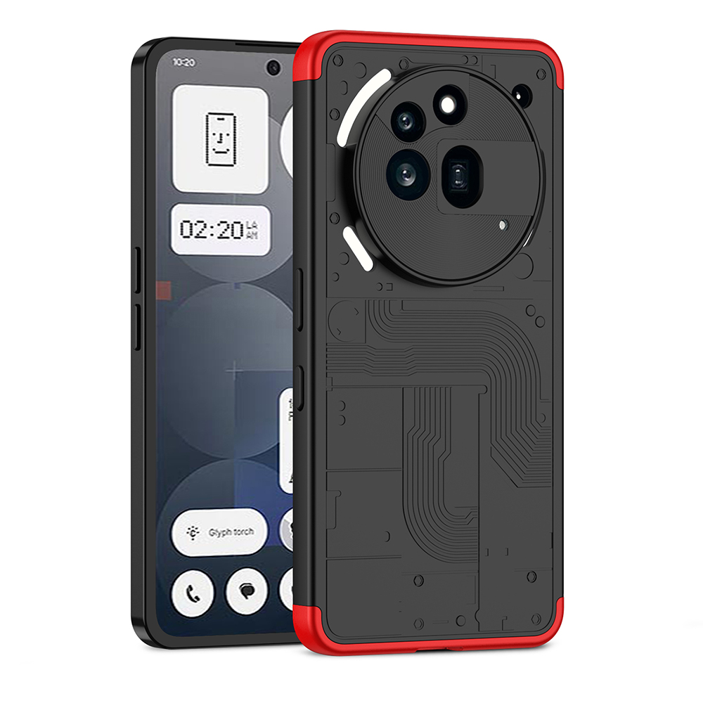 Heavy Duty 360 Full Body Protective Case - Nothing Phone 3a Pro için Mat