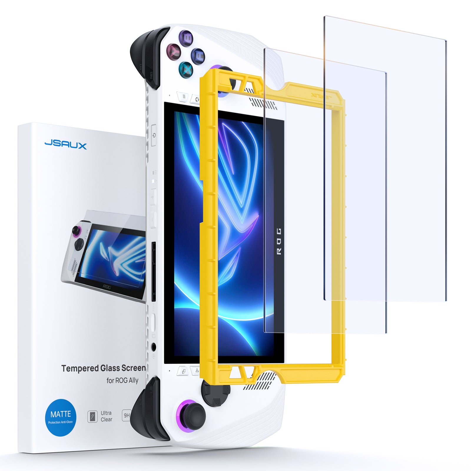 Matte Anti Glare Screen Protector - ROG Ally Anti parlama koruyucusu, Anti-Scratch