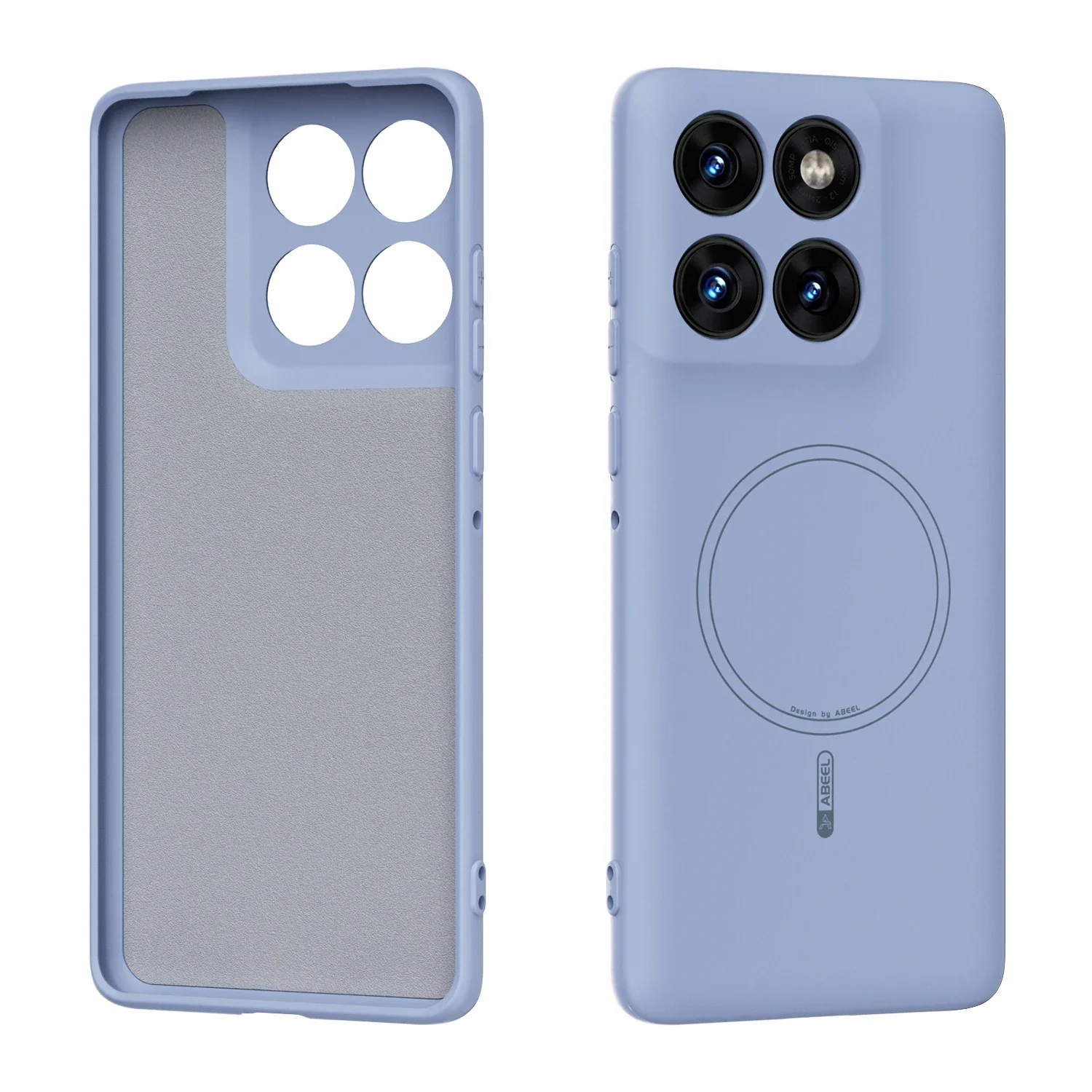 Liquid Silicone Magnetic Phone Case - Resmi Telefon Kılıfı Motorola Moto Edge
