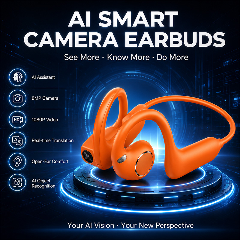 Earphones - 2026 Yeni Akıllı Kulaklıklar Dinamik Ses
