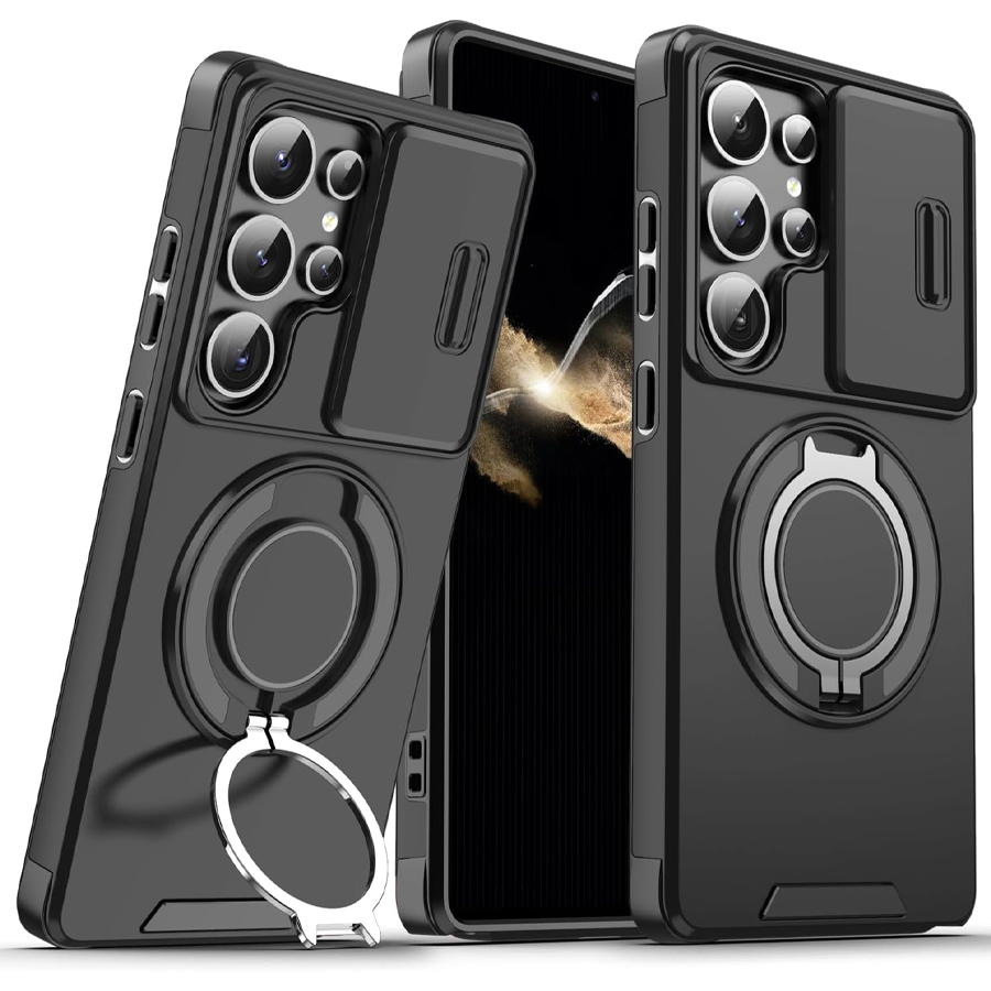 Heavy Duty 360 Full Body Protective Case - Ağır Hizmet Tipi Darbeye Dayanıklı Manyetik