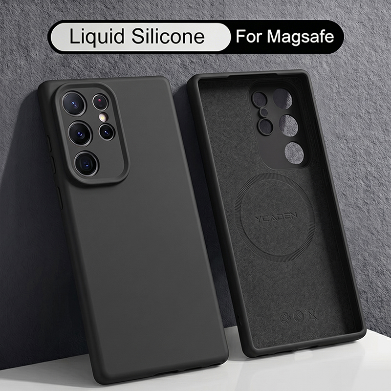 Samsung Galaxy S26 S25 S24 S23 - Liquid Silicone Magnetic Phone Case incelemesi ve fiyatı