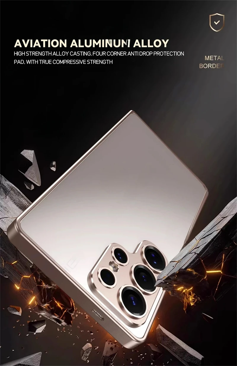 Samsung Galaxy S23 S25 Ultra S - Metal Bumper Aluminum Frame Case incelemesi ve fiyatı