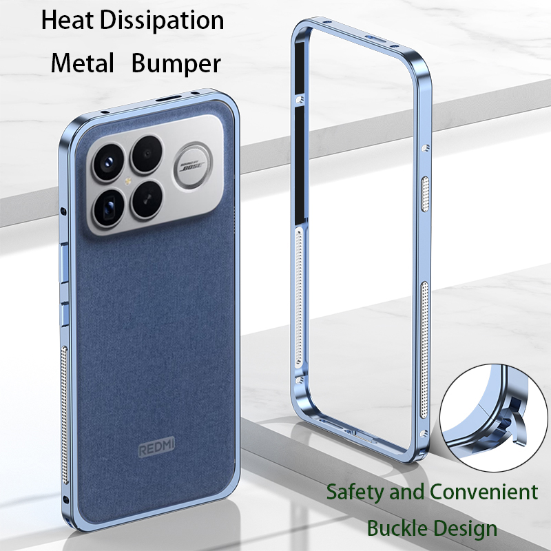 POCO F8 Pro için Alüminyum Ala - Metal Bumper Aluminum Frame Case incelemesi ve fiyatı
