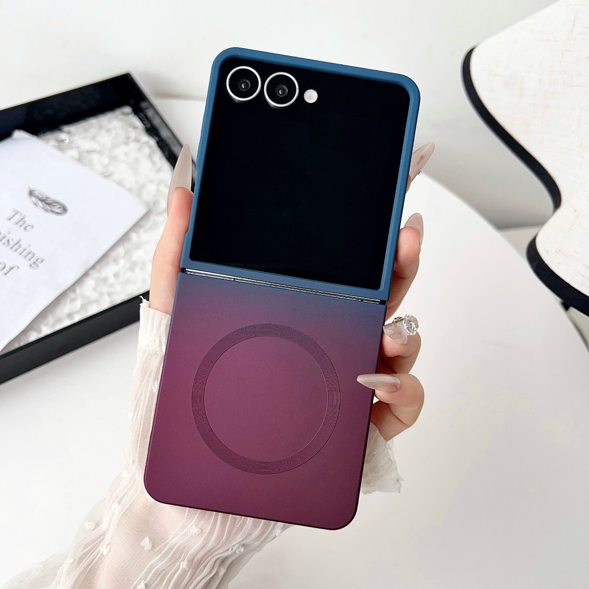 Samsung Galaxy Z Flip 7 6 5 4  - Liquid Silicone Magnetic Phone Case incelemesi ve fiyatı