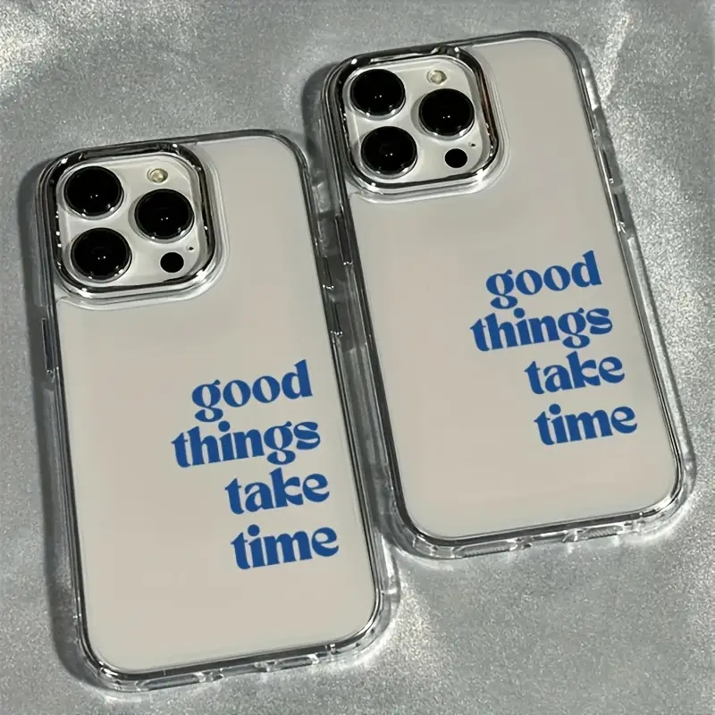İyi Şeyler Zaman Alır Lens Çer - Clear Shockproof Bumper Case incelemesi ve fiyatı