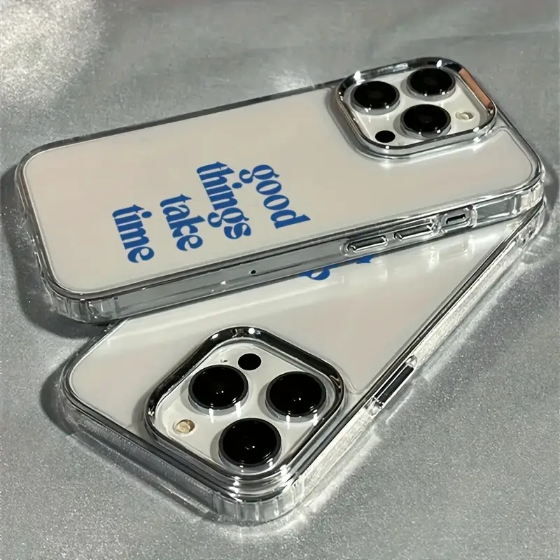 İyi Şeyler Zaman Alır Lens Çer - Clear Shockproof Bumper Case incelemesi ve fiyatı