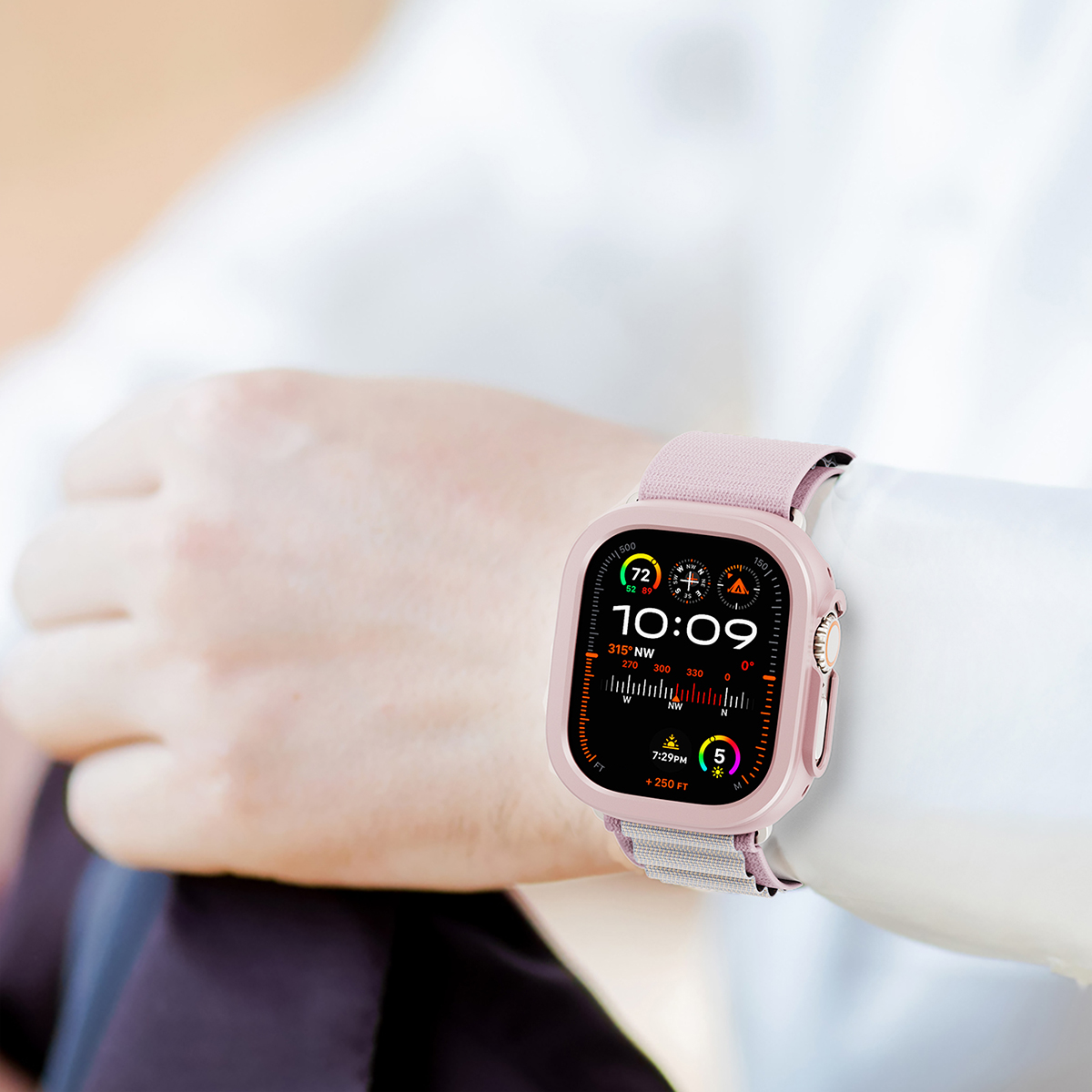 Apple Watch Ultra 3/2/1 49mm 4 - Metal Bumper Aluminum Frame Case incelemesi ve fiyatı