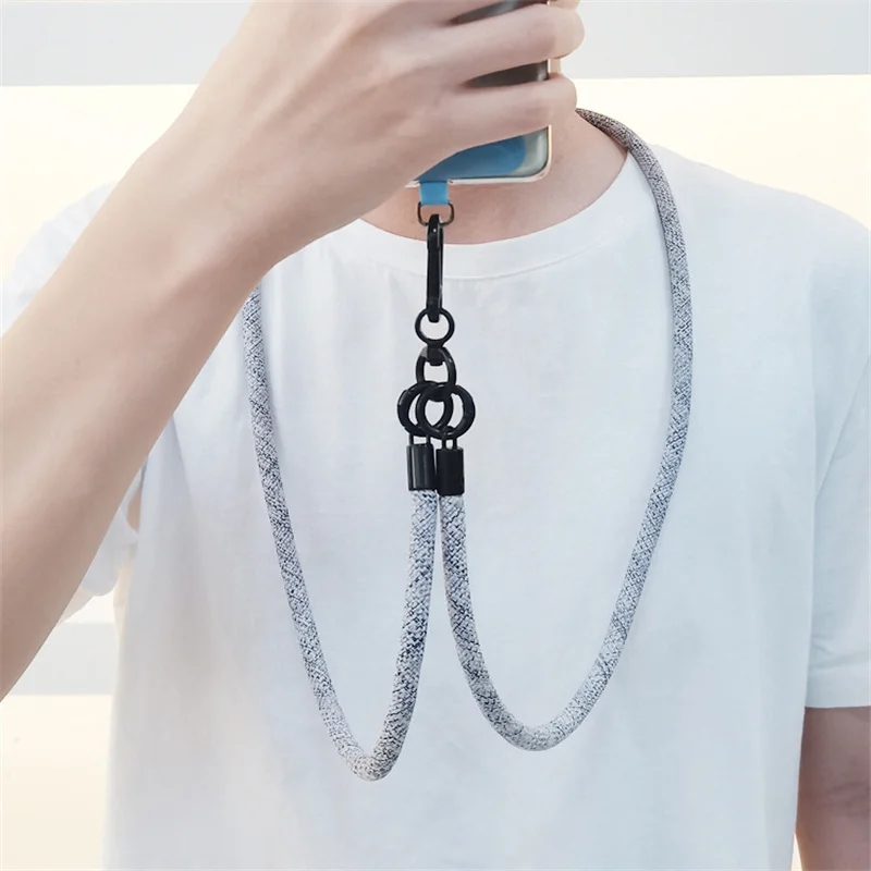 8 MM x 120 CM Kalın Uzun Cep T - Crossbody Lanyard Neck Strap Case incelemesi ve fiyatı