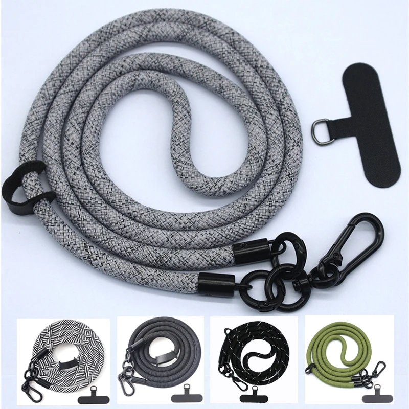 8 MM x 120 CM Kalın Uzun Cep T - Crossbody Lanyard Neck Strap Case incelemesi ve fiyatı