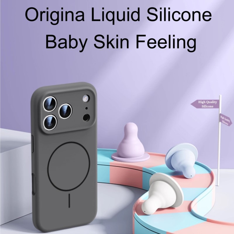 iPhone 18 17 Air 16 Pro 15 14  - Liquid Silicone Magnetic Phone Case incelemesi ve fiyatı