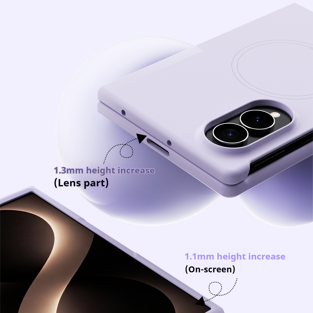 Samsung Galaxy Z Fold 8 için M - Liquid Silicone Magnetic Phone Case incelemesi ve fiyatı