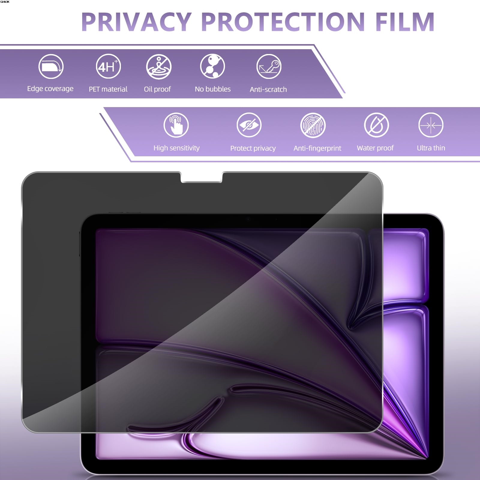 iPad Air 11/13 İnç M3 2025, Pr - Matte Anti Glare Screen Protector incelemesi ve fiyatı