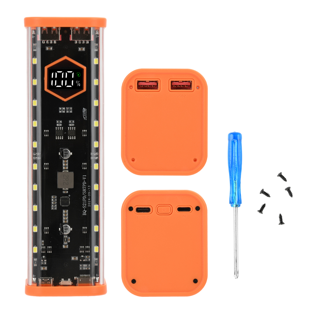 8*21700 Pil Kutusu 22.5W Hızlı - Power Banks incelemesi ve fiyatı