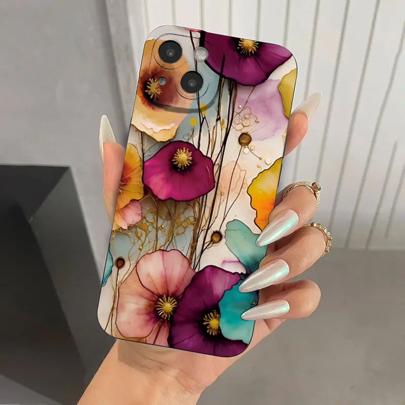 Vintage Çiçek Desenli Yumuşak  - Vintage Floral Pattern Soft Case incelemesi ve fiyatı