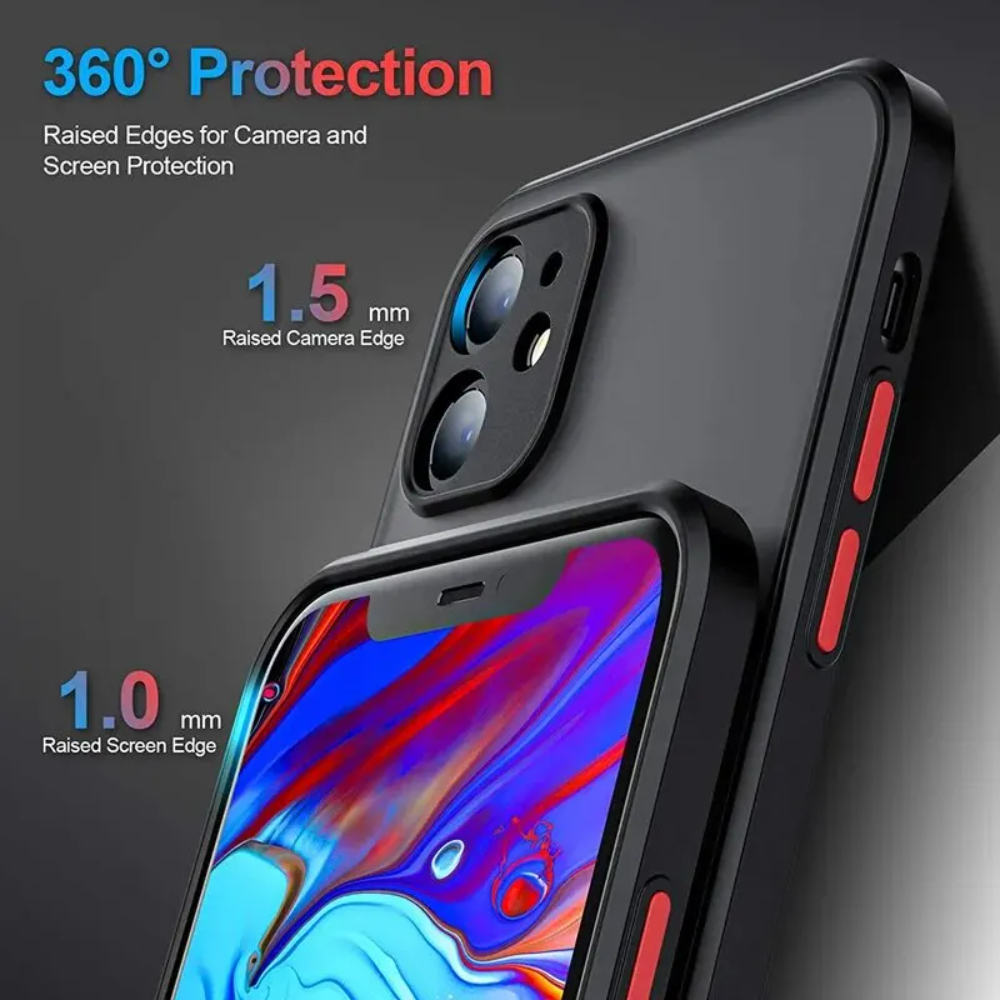 Darbeye Dayanıklı Zırh Mat Kıl - Clear Shockproof Bumper Case incelemesi ve fiyatı
