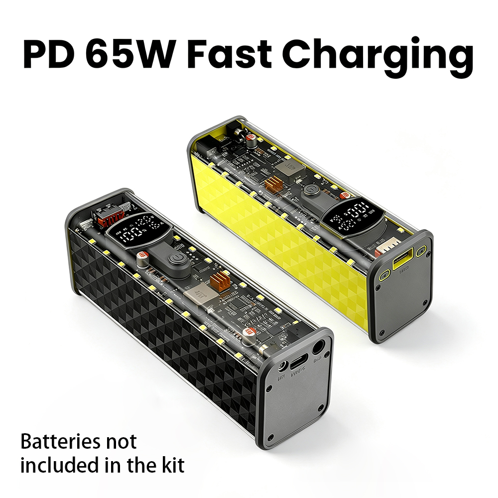 PD 65W Güç Bankası DIY Kutusu  - Power Banks incelemesi ve fiyatı