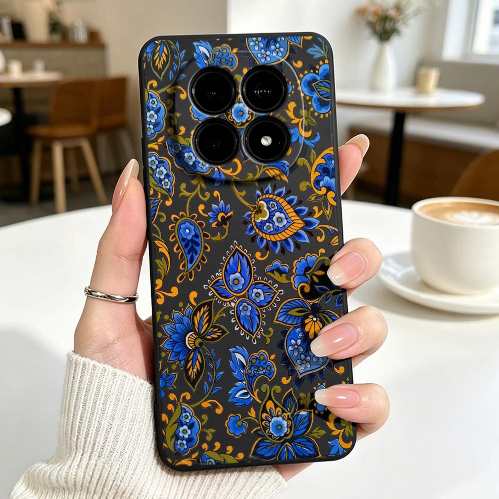 Vintage Tasarım Çiçek Desenli  - Vintage Floral Pattern Soft Case incelemesi ve fiyatı