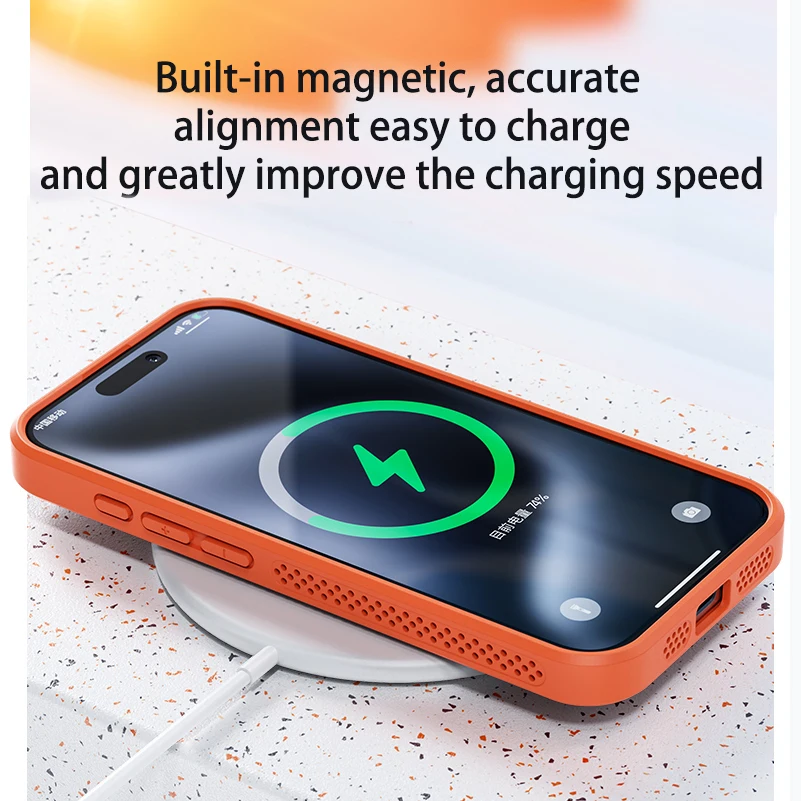 iPhone 16 14 15 13 12 11 Pro M - Heat Dissipation Mesh Breathable Case incelemesi ve fiyatı