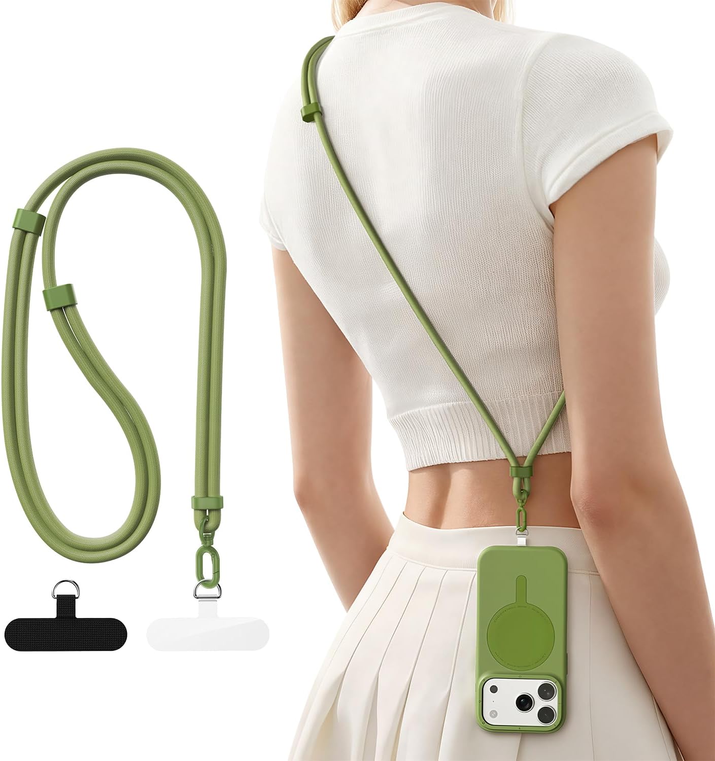 2 TPU Telefon Askılı Telefon K - Crossbody Lanyard Neck Strap Case incelemesi ve fiyatı