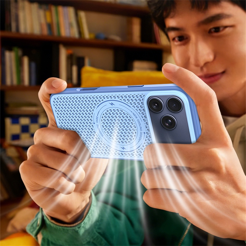 Magsafe Manyetik Telefon Kılıf - Heat Dissipation Mesh Breathable Case incelemesi ve fiyatı